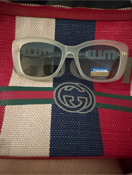 Mui Accessories - Mui Polarized Sunglasses - Light Frosted Green